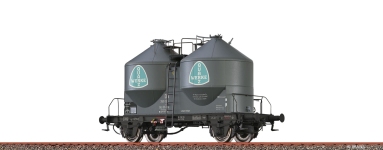 Brawa 51328 - H0 - Staubbehälterwagen Quarzwerke, DB, Ep. III